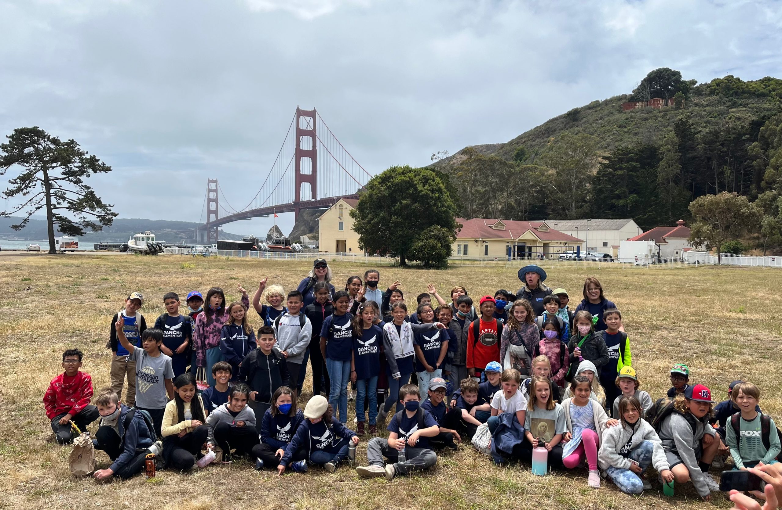 Class trip to Golden Gate Bridge